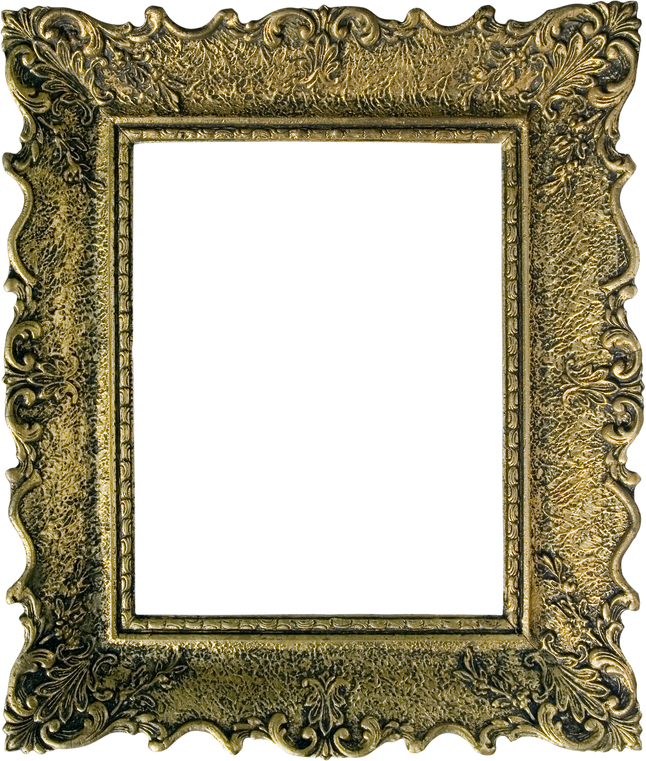 Bronze Frame Cutout